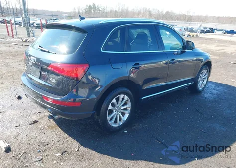 2013 Audi Q5 2.0T Premium from USA, damaged, VIN WA1CFAFP1DA054634